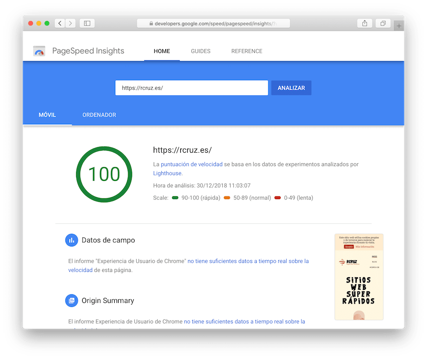 Google PageSpeed Insights